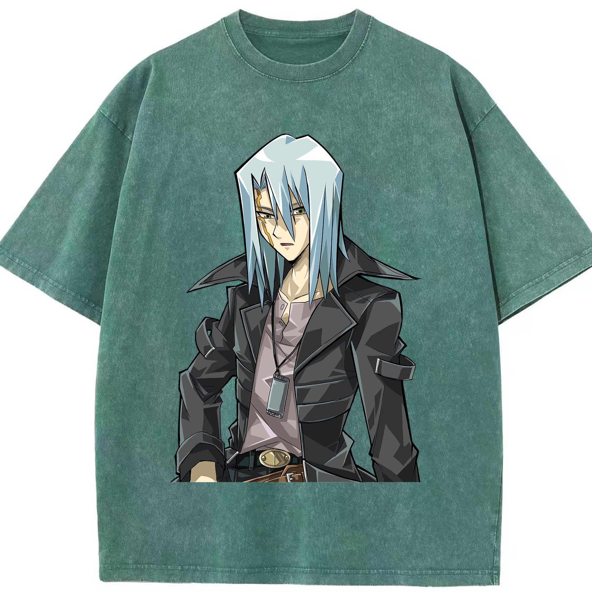 （画像用） 遊☆戯☆王 Yu-Gi-Oh! 綿100% ヴィンテージ風 半袖Tシャツ（フロントプリント）